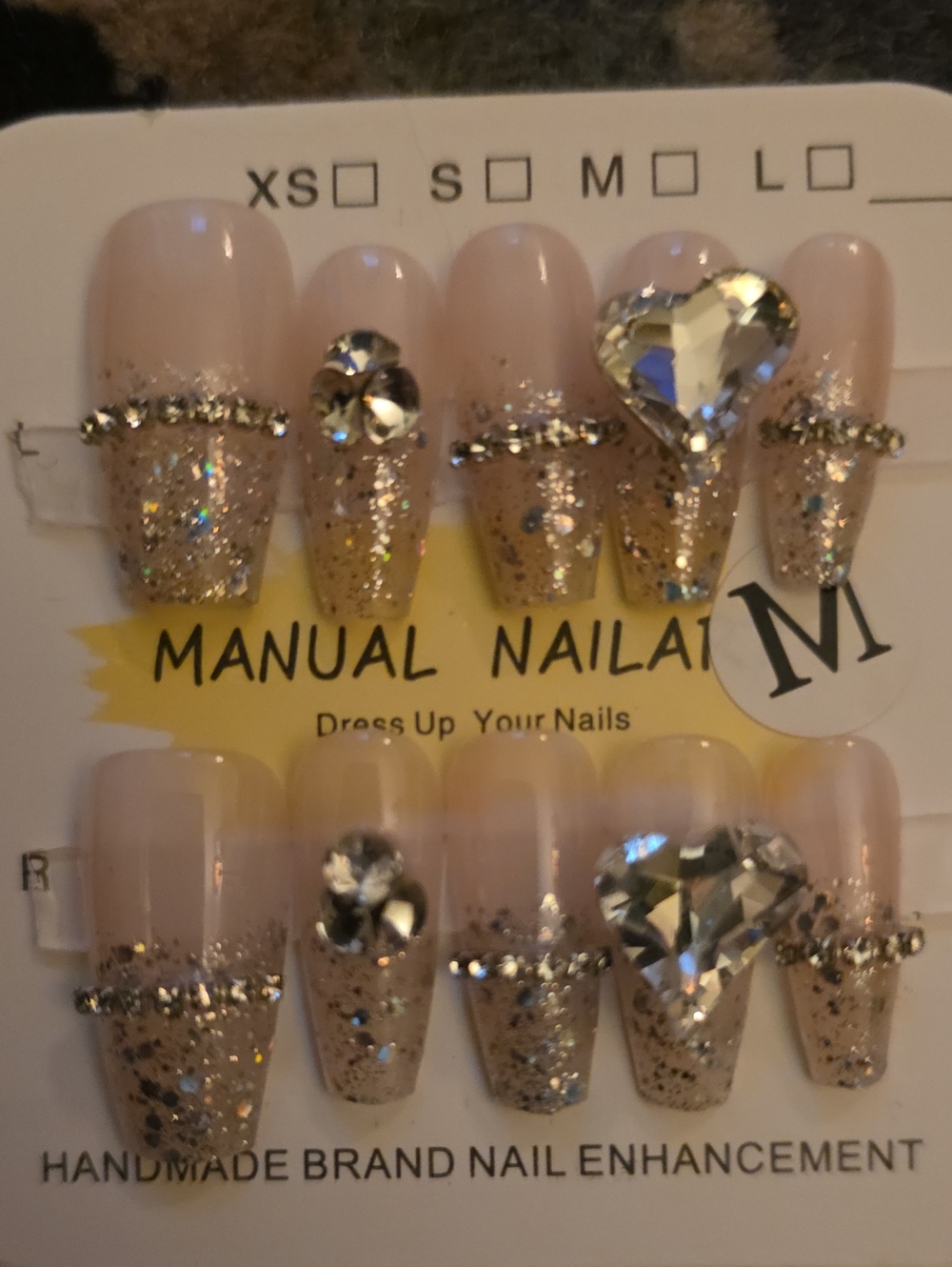 Nail Accessories Size Med Set Of 10